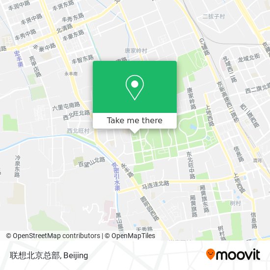 联想北京总部 map