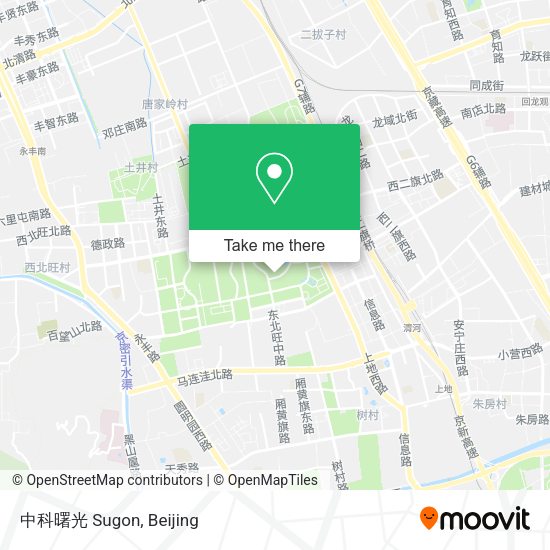 中科曙光 Sugon map