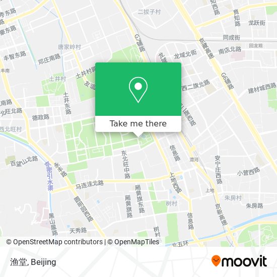 渔堂 map