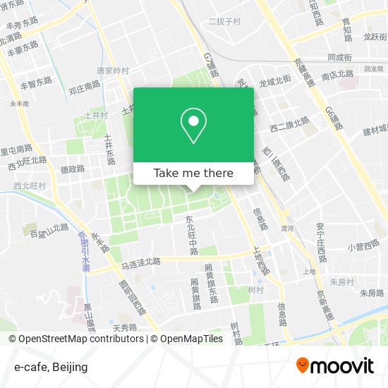 e-cafe map