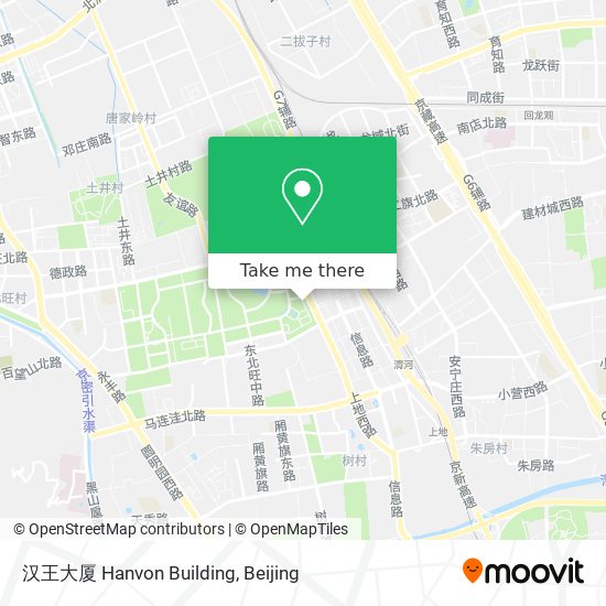汉王大厦 Hanvon Building map