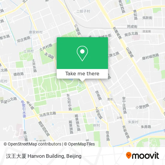 汉王大厦 Hanvon Building map