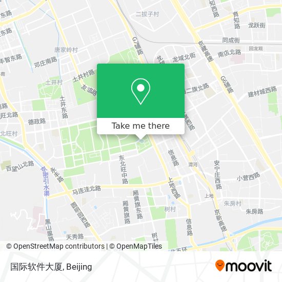 国际软件大厦 map