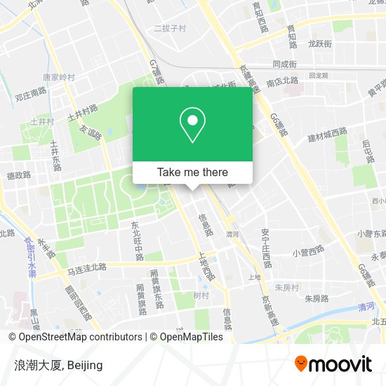 浪潮大厦 map