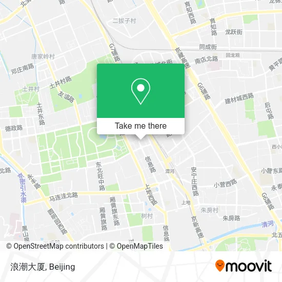 浪潮大厦 map