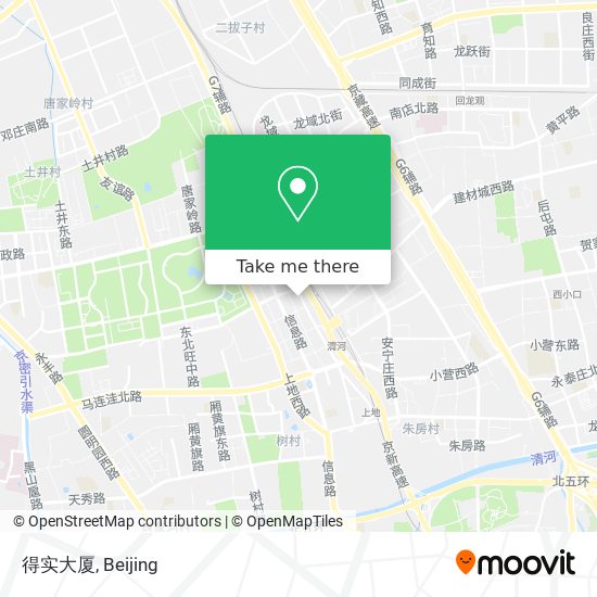 得实大厦 map