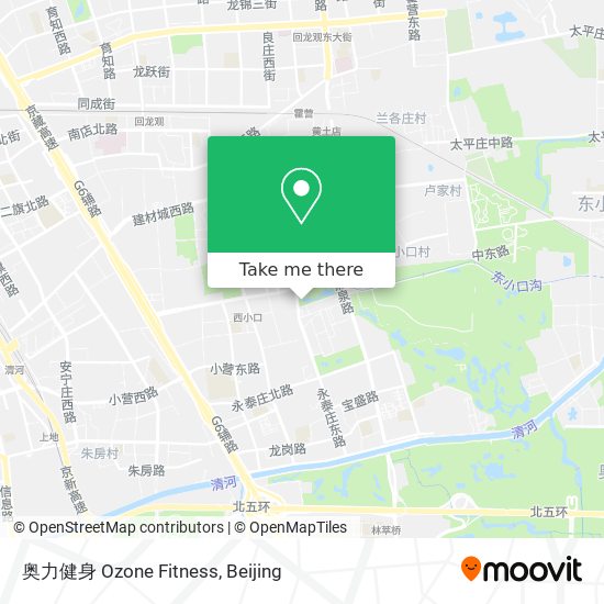 奥力健身 Ozone Fitness map