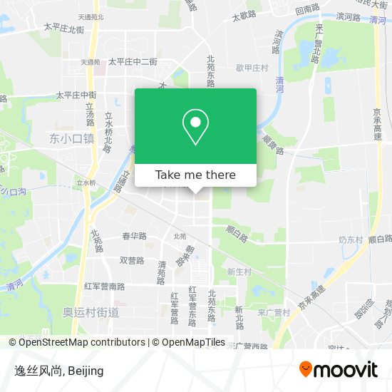 逸丝风尚 map