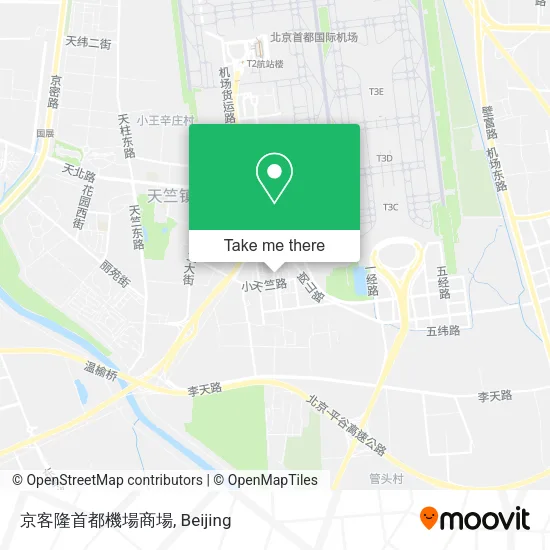 京客隆首都機場商場 map