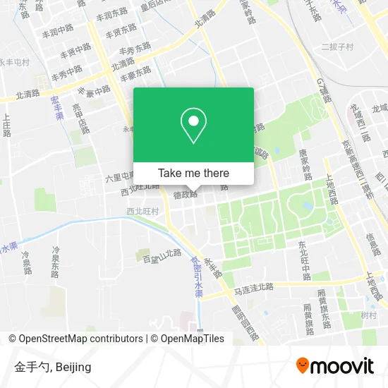 金手勺 map