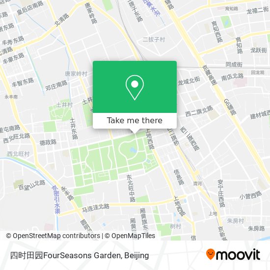四时田园FourSeasons Garden map