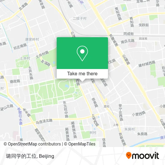璐同学的工位 map