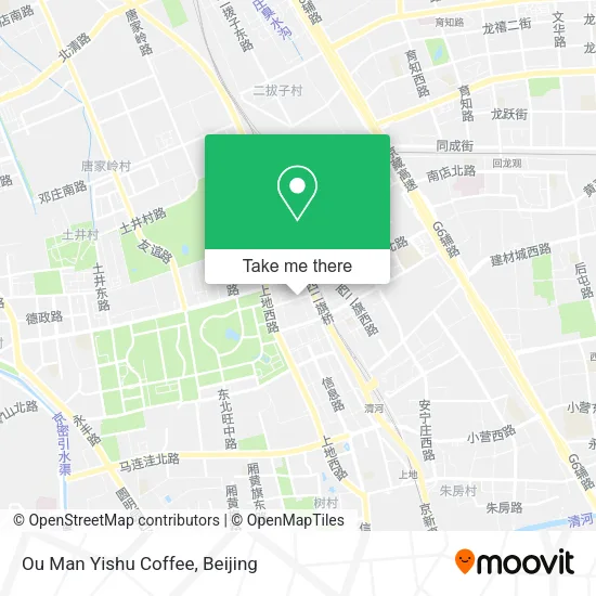 Ou Man Yishu Coffee map