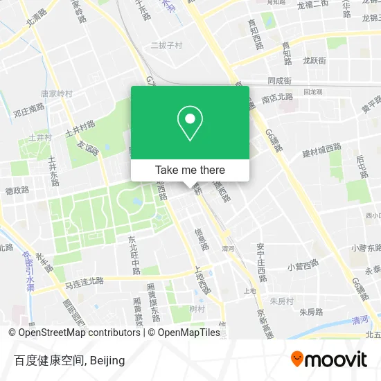 百度健康空间 map