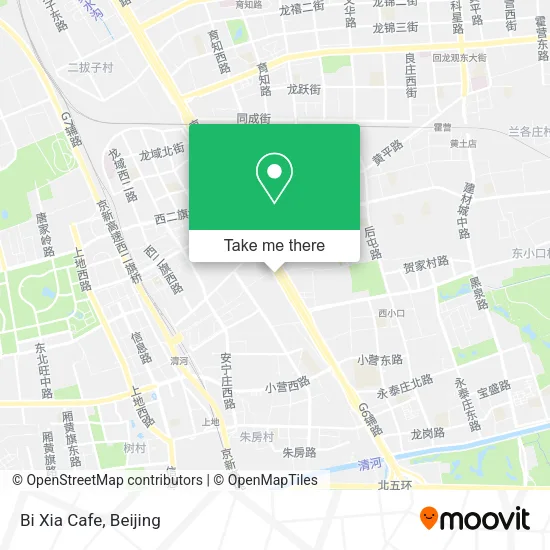 Bi Xia Cafe map