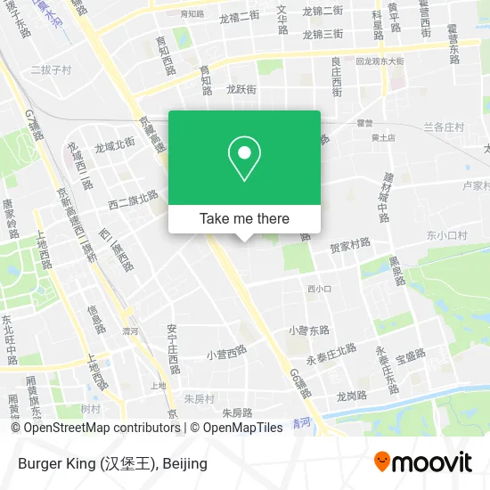 Burger King (汉堡王) map
