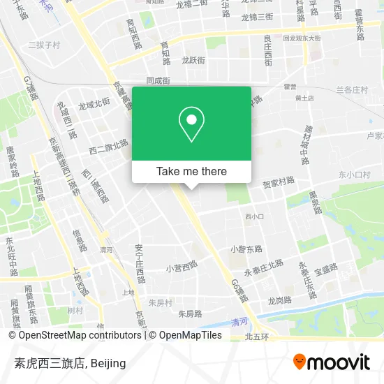 素虎西三旗店 map