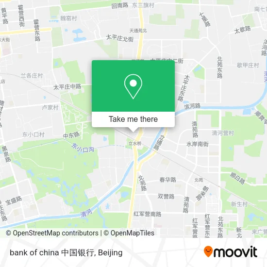 bank of china 中国银行 map