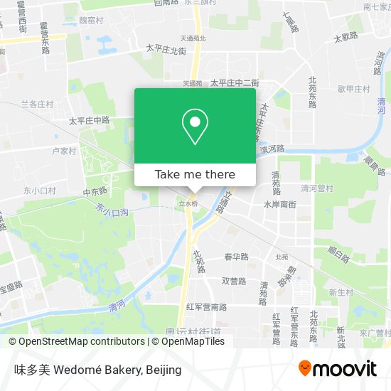 味多美 Wedomé Bakery map