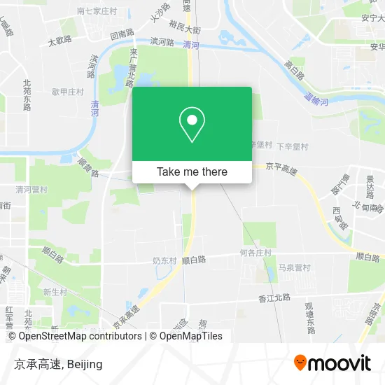 京承高速 map