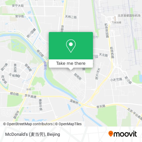 McDonald's (麦当劳) map