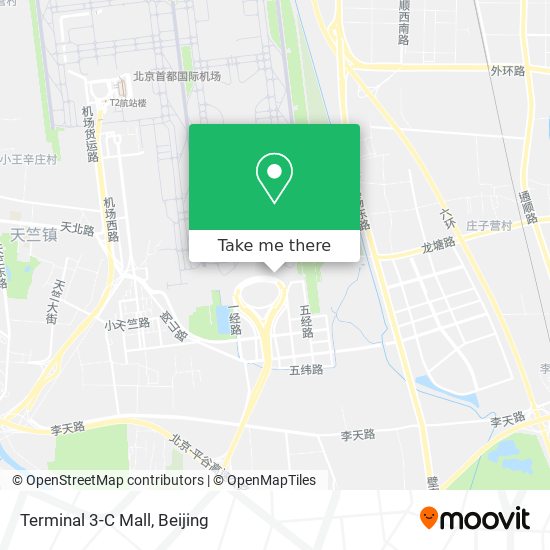 Terminal 3-C Mall map