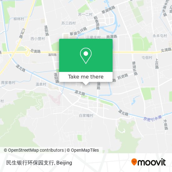 民生银行环保园支行 map