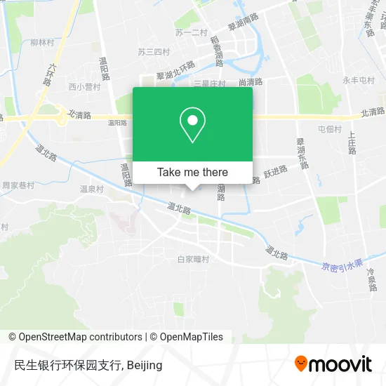 民生银行环保园支行 map
