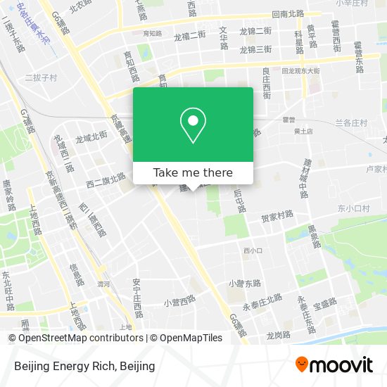 Beijing Energy Rich map
