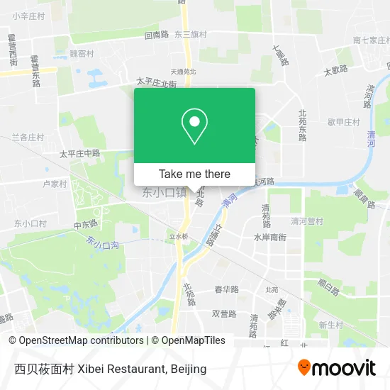西贝莜面村 Xibei Restaurant map