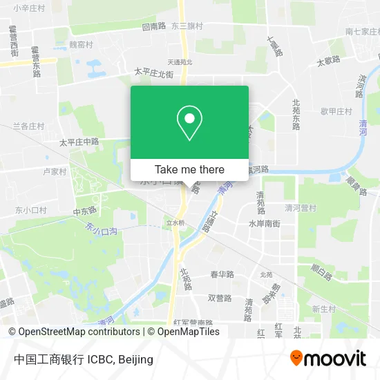 中国工商银行 ICBC map