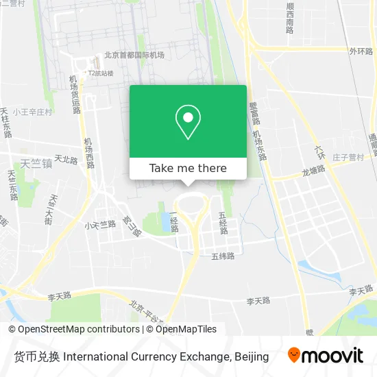 货币兑换 International Currency Exchange map