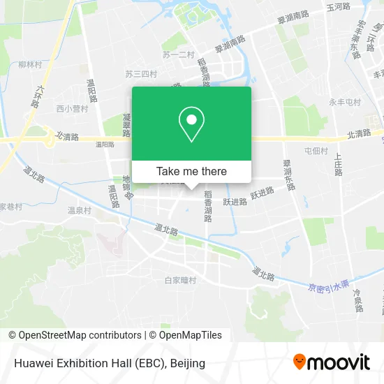 Huawei Exhibition Hall (EBC) map