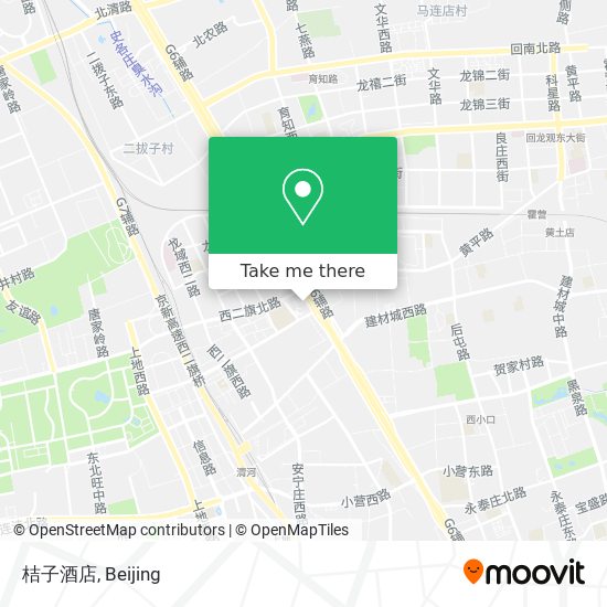 桔子酒店 map