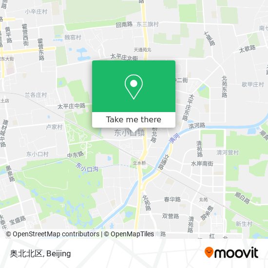 奥北北区 map