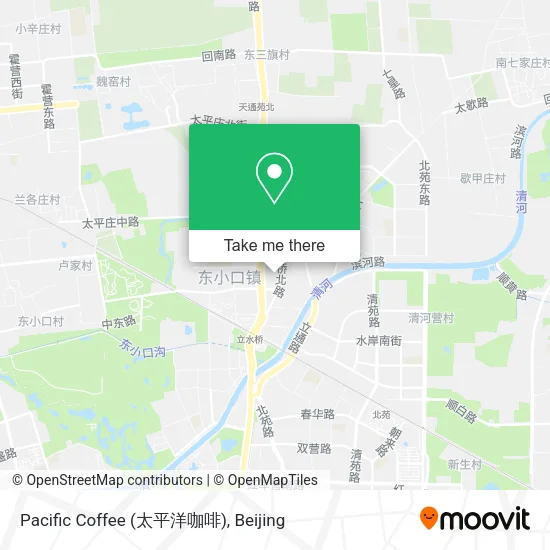 Pacific Coffee (太平洋咖啡) map