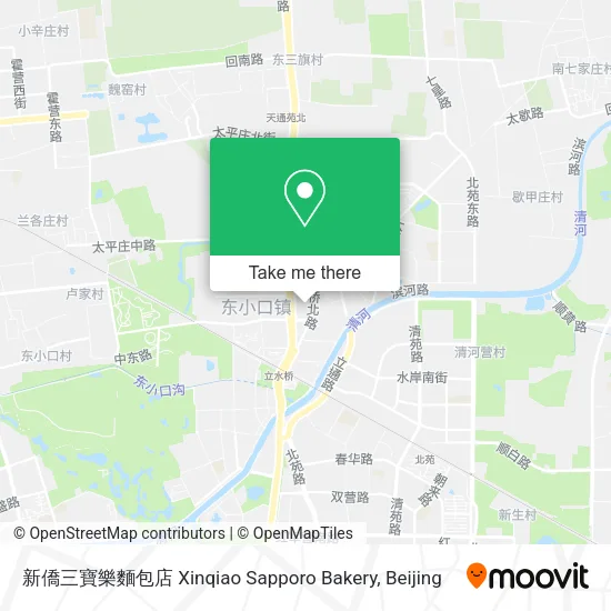 新僑三寶樂麵包店 Xinqiao Sapporo Bakery map