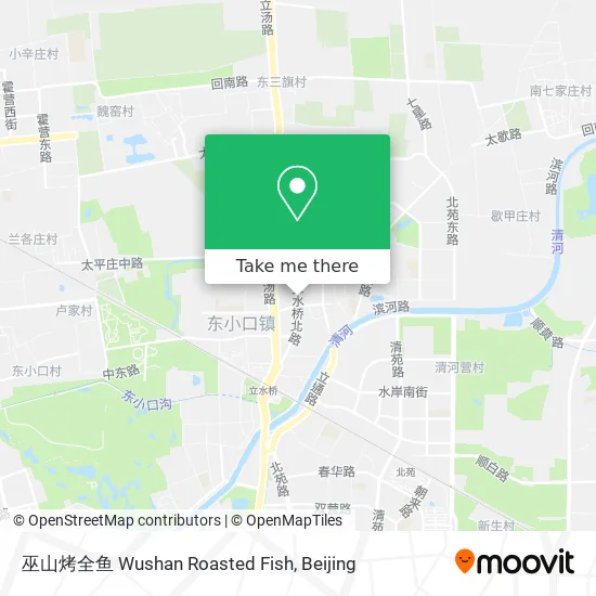 巫山烤全鱼 Wushan Roasted Fish map