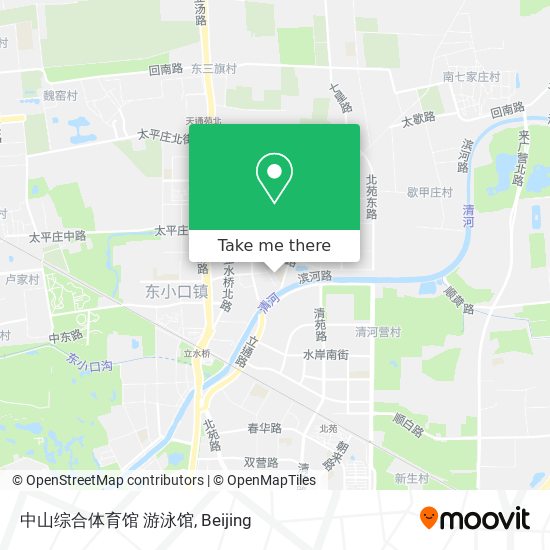 中山综合体育馆 游泳馆 map