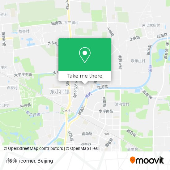 i转角 icorner map