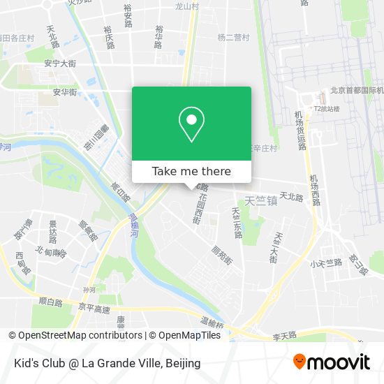 Kid's Club @ La Grande Ville map