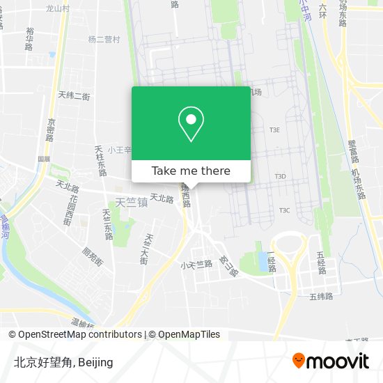 北京好望角 map