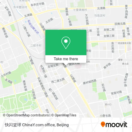 快闪篮球 ChinaY.com office map