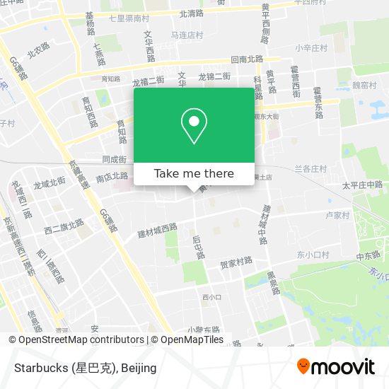Starbucks (星巴克) map