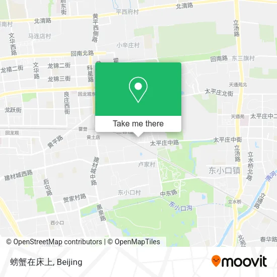 螃蟹在床上 map