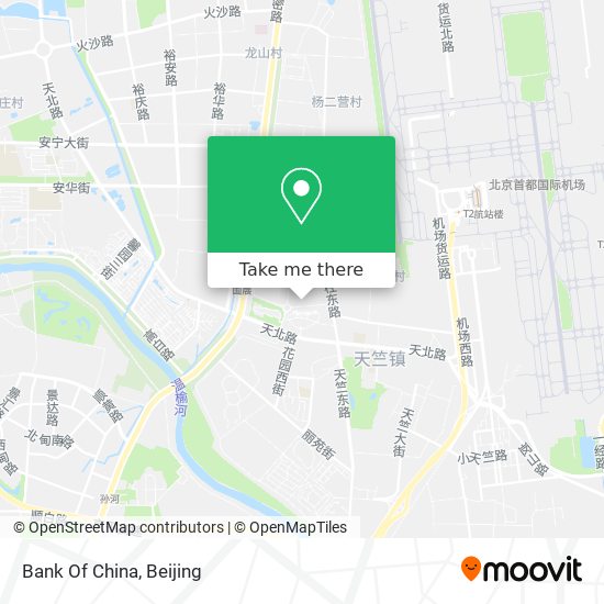 Bank Of China map