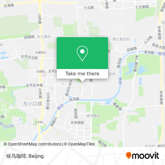 候鸟咖啡 map