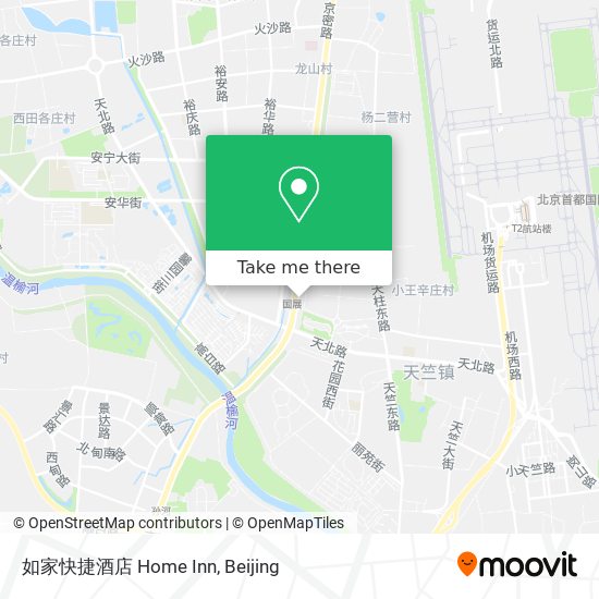 如家快捷酒店 Home Inn map