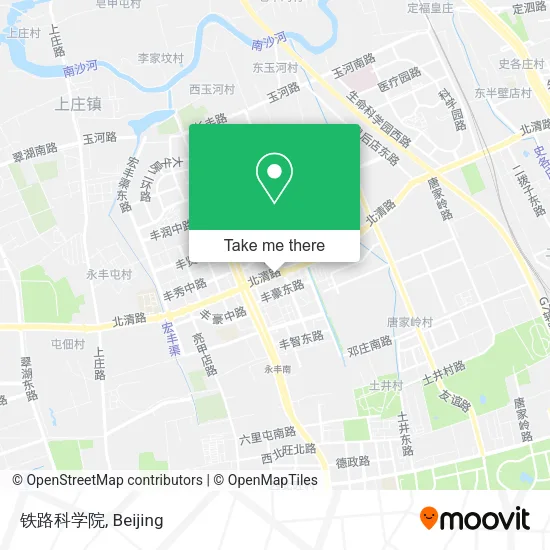 铁路科学院 map