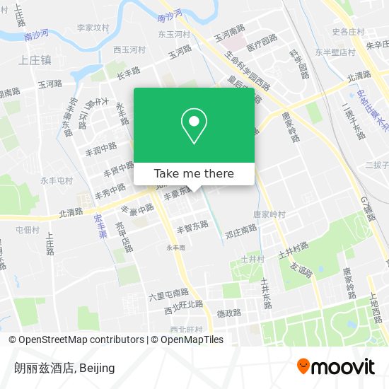朗丽兹酒店 map